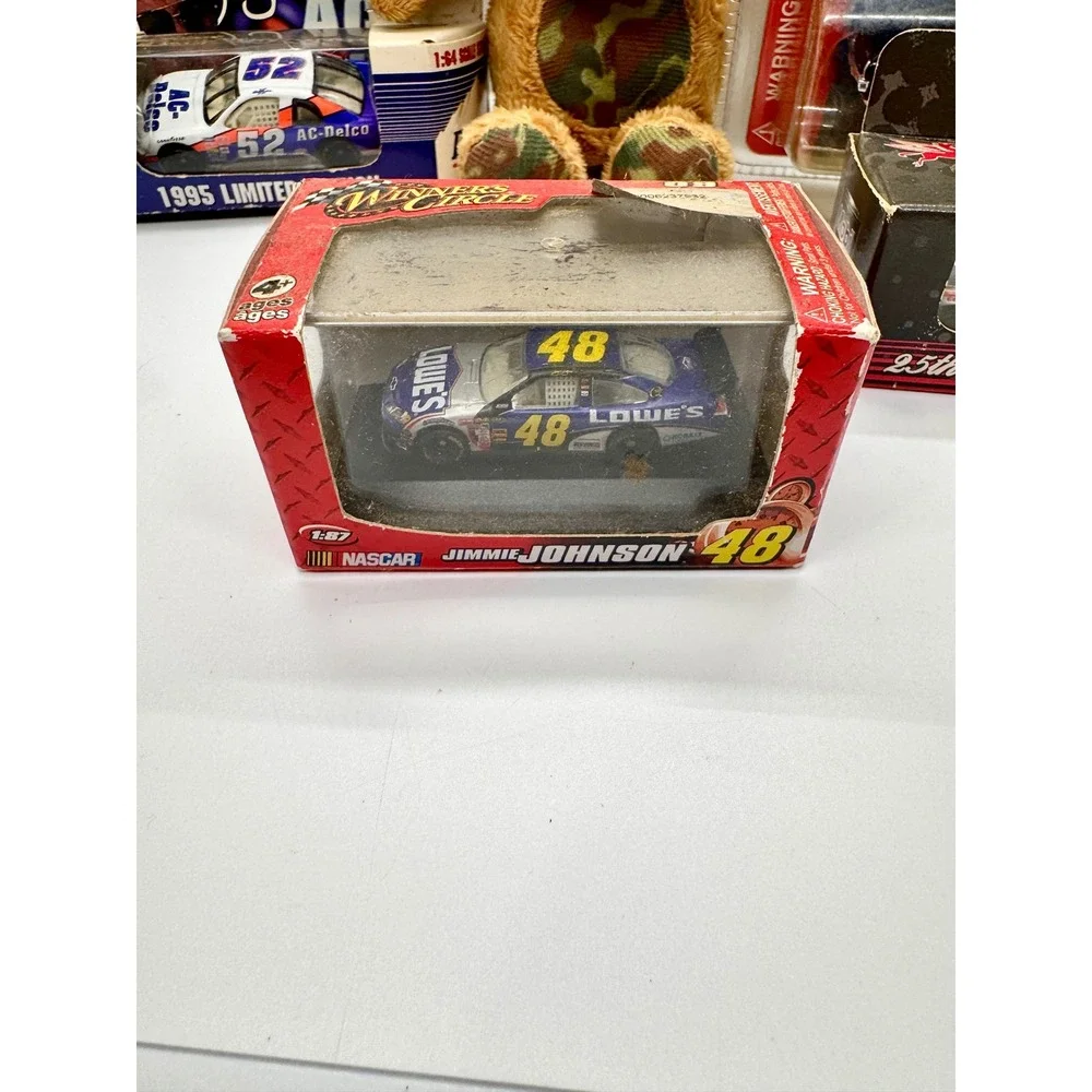 NASCAR Diecast Car Lot Jimmie‎ Johnson Dale Earnhardt 1:64 1:87 Scale Plus Plush